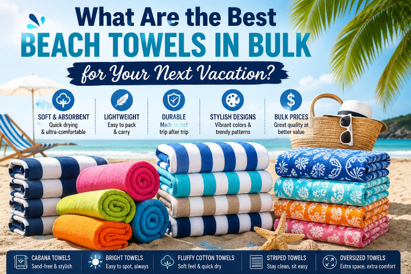What Are the Best Beach Towels in Bulk for Your Next Vacation?